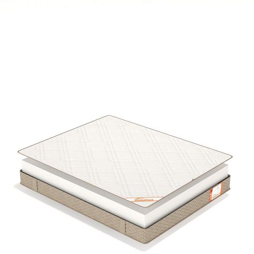 Матрац ортопедичний Homefort Foam Optima 120х200 см Білий (8055714) (2090918)