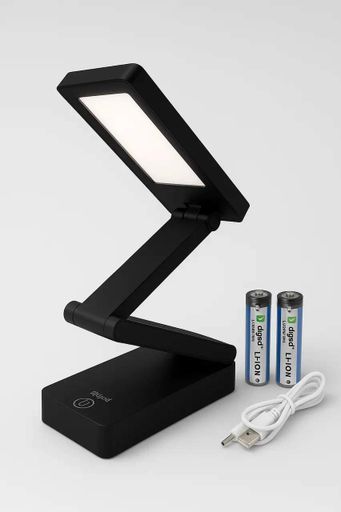 Світлодіодна настільна LED лампа Digad 1956 20x6.5 см Чорний (3014985612) (2091074)