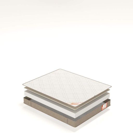 Матрац ортопедичний Homefort Foam Latex 140х200 см Білий (8055832) (2091198)