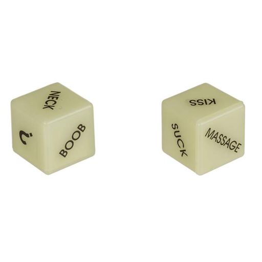 Неоновые кубики OOOTB Love Dice Glow In The Dark, 2 шт. (2091435)