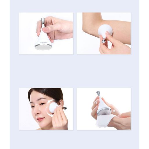 Набор для лица и тела CURESONA Coolingcode Soothing Gel Cream&Derma Cooler (гель-крем, 50 мл + дермакулер, 1 шт)