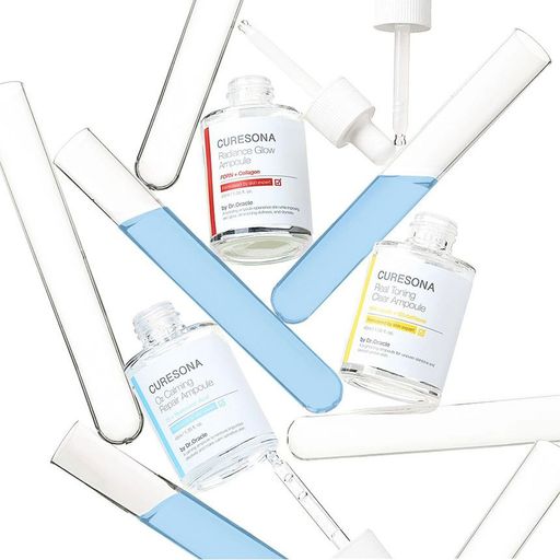 Сыворотка для лица CURESONA O2 Calming Repair Ampoule для успокоения и обновления кожи, 40 мл