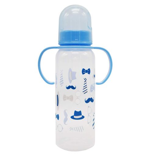 Пляшечка пластикова з ручками MegaZayka MGZ-0207(Blue) 250 мл (2091966)
