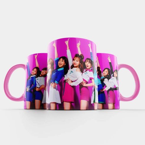Чашка Fan Girl Твайс рожева - Twice (15833) 330 мл Рожевий (2092205)