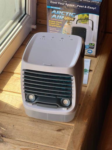 Портативний вентилятор USB з водяним охолодженням, розпилювач, Arctic air cooler AND XL-1375, зволожувач Fan&Fan (2092301)