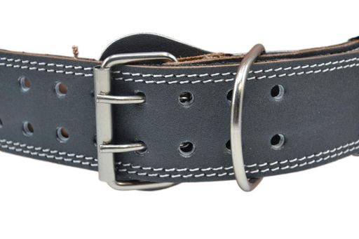 Пояс для важкої атлетики MadMax MFB-245 Full leather шкіряний Black XXL (2092497)