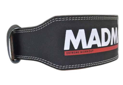 Пояс для важкої атлетики MadMax MFB-245 Full leather шкіряний Black XXL (2092497)