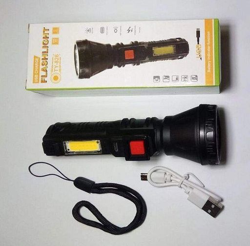 Ручний акумуляторний ліхтар Flashlight Ty-826 Чорний (6958006208262) (2092844)