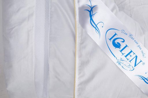 Ковдра IGLEN Climate-comfort 100% пух Полегшена 172х205 см Білий (172205110W) (2093172)