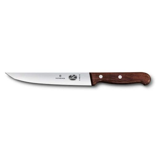 Кухонний ніж Victorinox Rosewood Carving обробний 180 мм Коричневий (5.1800.18) (2093361)