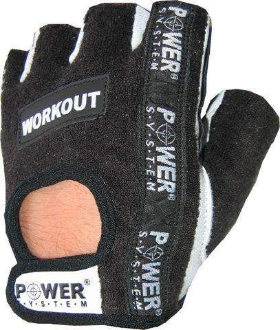 Рукавички для фітнесу та важкої атлетики Power System Workout PS-2200 XS Black (2093484)