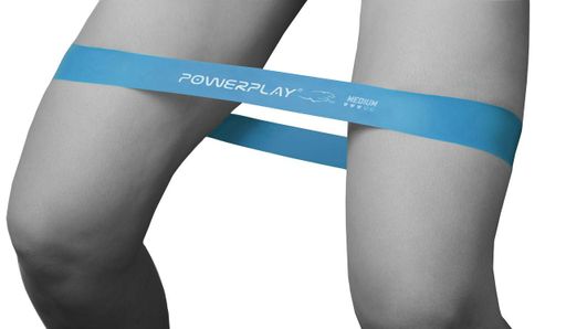 Набір гумок-еспандерів PowerPlay 4113 5 в 1 15х15х4 см Різнокольоровий (2093751)
