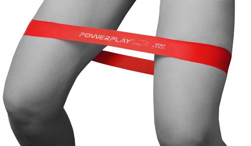 Набір гумок-еспандерів PowerPlay 4113 5 в 1 15х15х4 см Різнокольоровий (2093751)