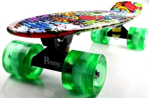 Пенні борд із колісами, що світяться Penny Graffiti (367562131) (2093809)