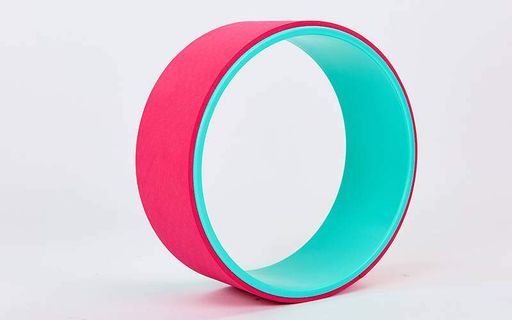 Кільце для йоги planeta-sport Record Fit Wheel Yoga FI-7057 М'ятний (FI-7057_Мятный-малиновый) (2094228)