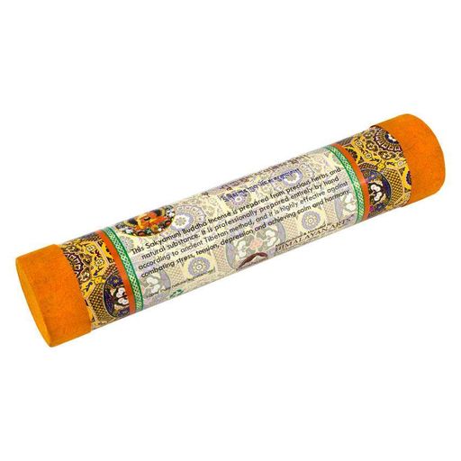 Пахощі Тибетські Himalayan Inc Будда Шакьямуні Sakyamuni Buddha 20х4х4 см Шафрановий (25654) (2095239)