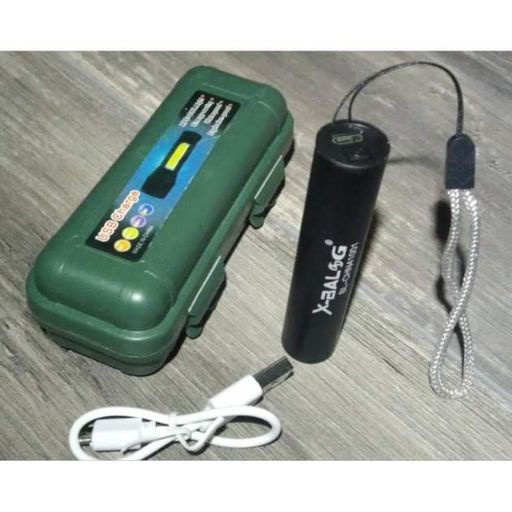 Ліхтар кишеньковий Bailong X-Balog Акумуляторний BL-CHN41001 (в кейсі) 8х1,8 см (2095727)