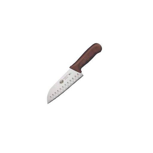 Ніж Сантоку WINCO STAL пластикова ручка коричневий 18 см (04266) (2095764)