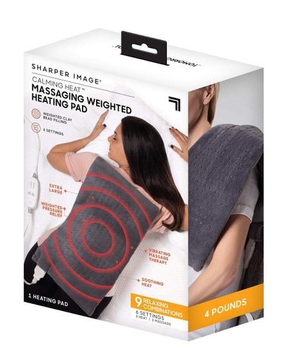 Масажна накидка Massaging Weighted Heating Pad з підігрівом 59х31 см (3_02270) (2095807)