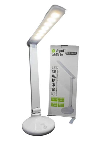 Настільна світлодіодна акумуляторна LED лампа DIGAD 1913 (акумулятор. 18650 - 3000mAh) (2095818)
