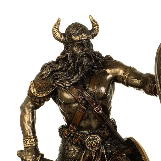 Статуетка декоративна Скандинавський воїн 23х19х13 см Veronese AL84480 (2096120)