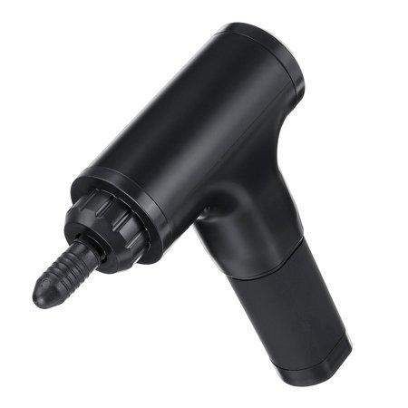 Ручний масажер для м'язів RIAS Fascial Gun KH-320 Black (3_01147) (2096471)
