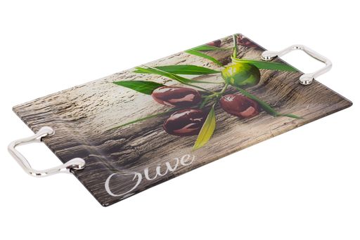 Блюдо Viva Olives 35х22.5 см Різнокольоровий (6599286) (2096642)