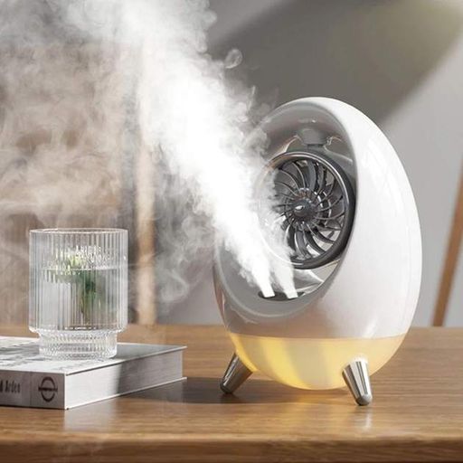 Портативний вентилятор USB з водяним охолодженням, розпилювач, нічник Air Cooler 657, зволожувач Fan&Fan (2096812)