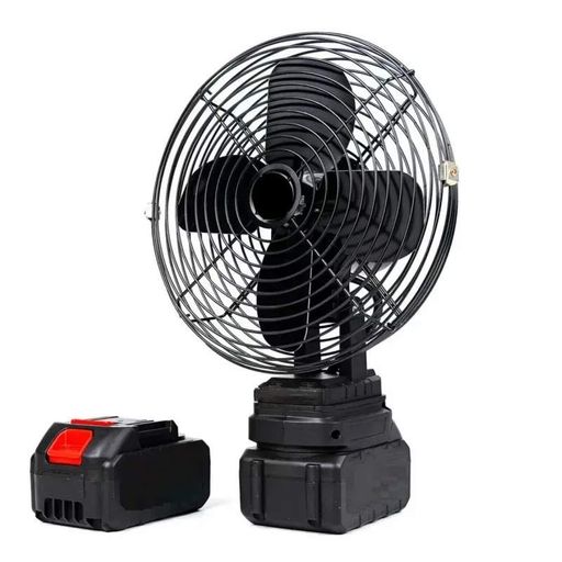 Бездротовий вентилятор з акумулятором 48V / Lithium Electric Fan / Портативний охолоджувач з Li-ion акумулятором Photocatalysis (2096872)