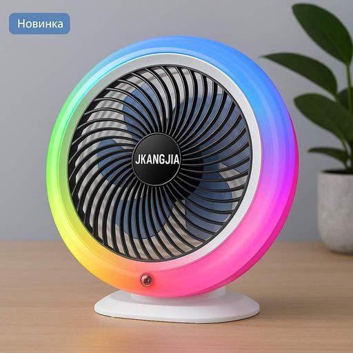 Міні-вентилятор з LED-підсвічуванням VU-04 (2097126)
