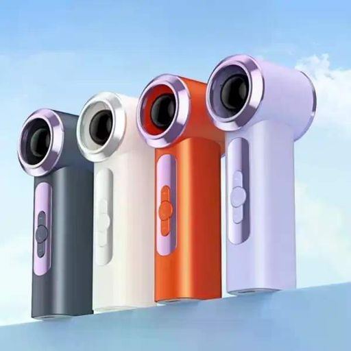 Портативний ручний акумуляторний вентилятор T-238 з USB-зарядкою • Міні вентилятор для дому, офісу, прогулянок і поїздок (2097207)