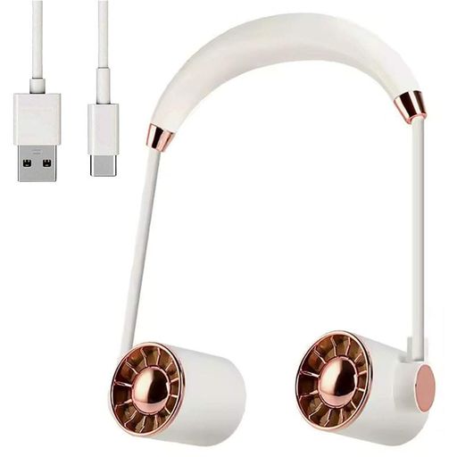 Портативний вентилятор на шию 3 режими, USB (2097312)