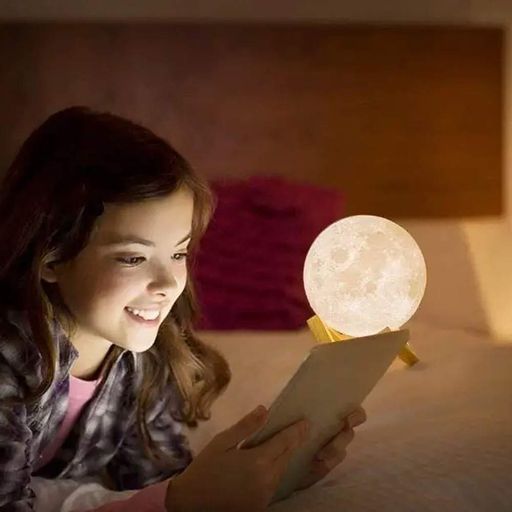 Настільний світильник Місяць 10,5см, с USB, Magic 3D Moon (2097428)
