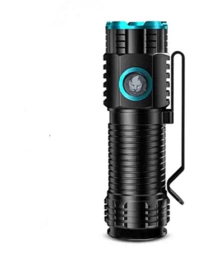 Ліхтар ручний акумуляторний з прищіпкою Rablex RB901 Li-ion 16340 Zoom Type-C 1000 Lumens (2097845)