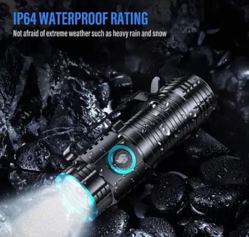 Ліхтар ручний акумуляторний з прищіпкою Rablex RB901 Li-ion 16340 Zoom Type-C 1000 Lumens (2097845)