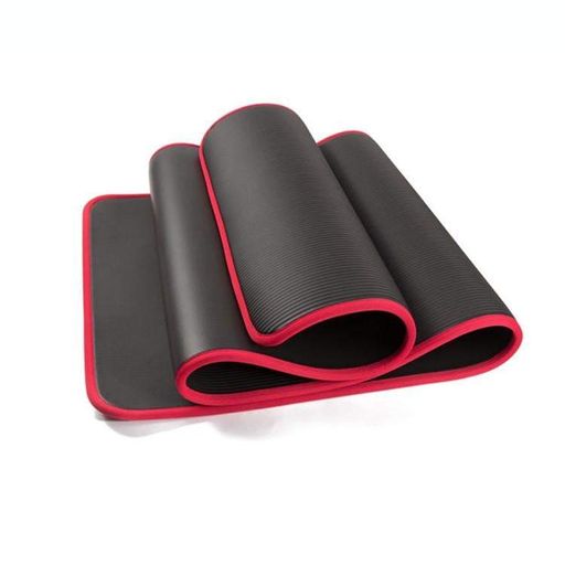 Килимок каремат для занять йогою тренувань WS 183x61x1 см Black (16061-hbr) (2097978)