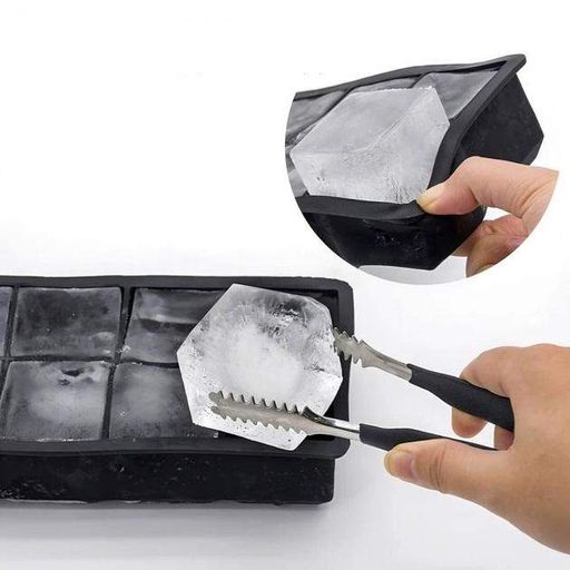 Силіконова форма для льоду VR 21 x 11.5 x 5 см Чорний (H051352) (2098038)