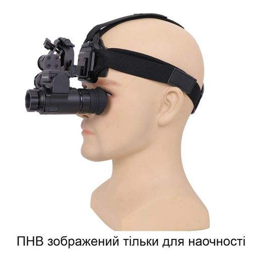 NVG кріплення на голову для встановлення підйомного механізму або іншого адаптера NVG Nectronix NHS-1 Чорний (101007) (2098194)