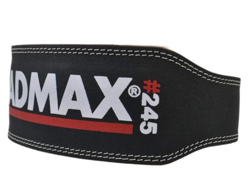 Пояс шкіряний для важкої атлетики MadMax MFB-245 Full leather M Black (2098372)
