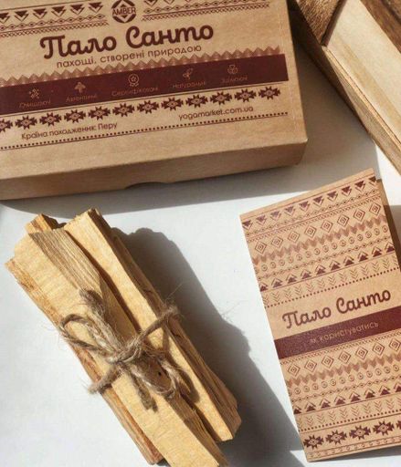 Пало Санто Palo Santo бруски Premium Перу 10 г Amber (2098385)