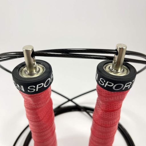 Скакалка швидкісна для кросфіту UP & FORWARD Speed Rope PRO+ 3 м Червоний (1494610014) (2098432)