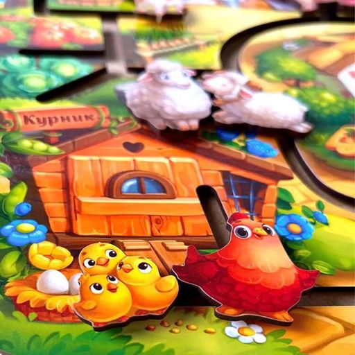 Розвиваюча гра Лабіринт "Ферма" (ПСД213) PSD213 Ubumblebees (2098506)