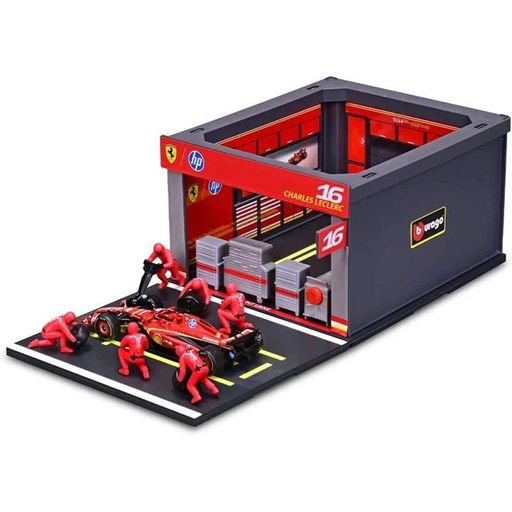 Ігровий набір Формула-1 "Pit Pass Ferrari SF-24" Bburago 18-36862 (#16) (2099484)