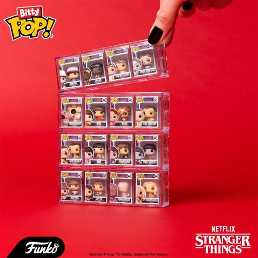 Набір ігрових фігурок Одинадцять Bitty POP! 83663 серії "Дивні дива" Funko (2099504)