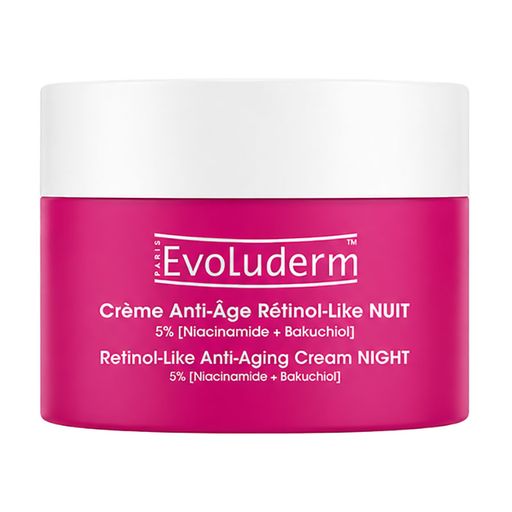 Ночной антивозрастной крем для лица Evoluderm Retinol-Like Anti-Aging Night Cream, 50 мл