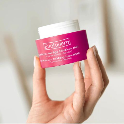 Ночной антивозрастной крем для лица Evoluderm Retinol-Like Anti-Aging Night Cream, 50 мл