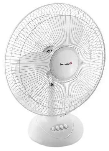 Вентилятор підлоговий DOMOTEC MS-1626 White • Побутовий вентилятор для дому, офісу та кімнати • Потужний вентилятор для охолодження і циркуляції повітря (2100903)