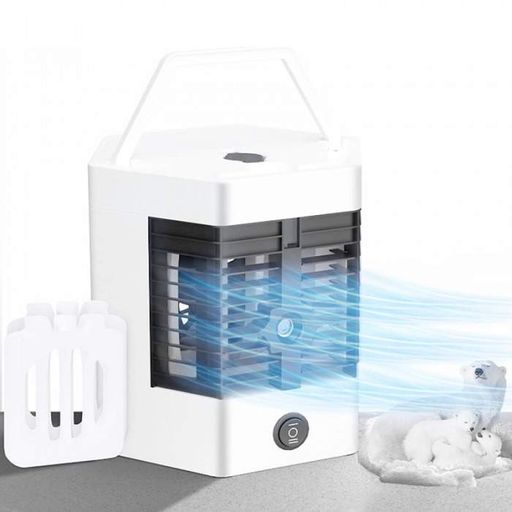 Настільний портативний кондиціонер 5X Arctic Cool Ultra Pro із зволожувачем повітря міні кондиціонер Kamille (2100915)
