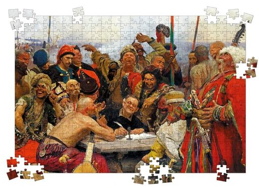 Пазли "Запорожці"  Іллі Ріпина (2101571)