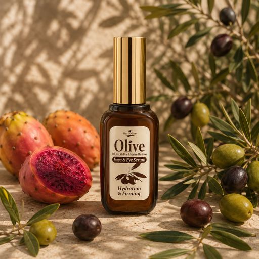 Сыворотка для лица и кожи вокруг глаз Madis HerbOlive Hydration & Firming Face & Eye Serum, 30 мл